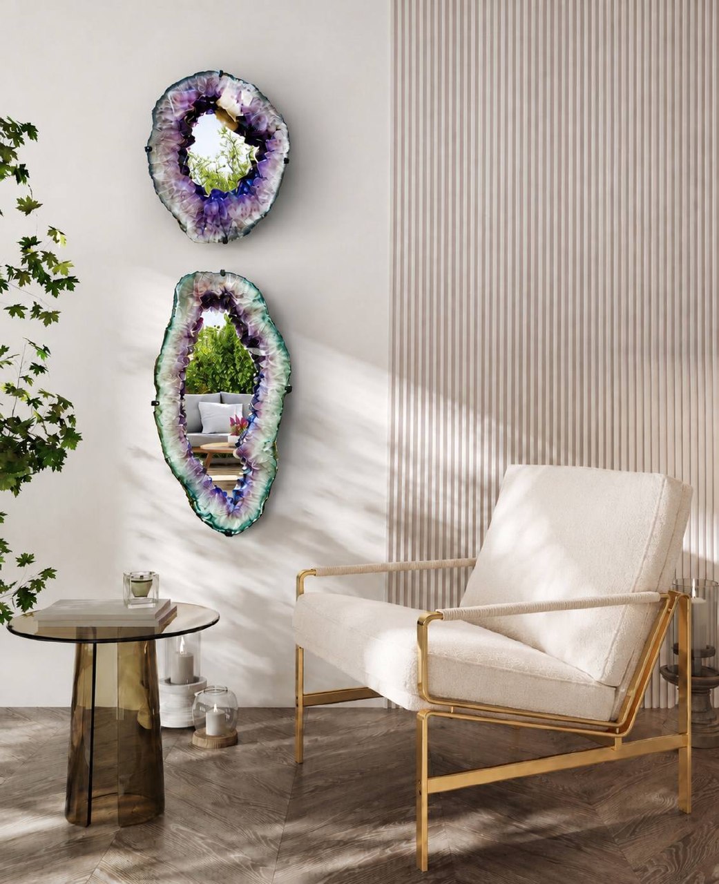Luxury crystal interior
